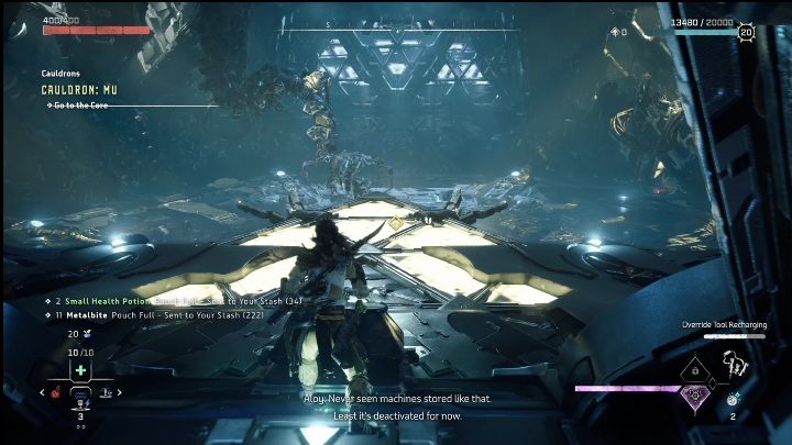 You're almost done now - Horizon Forbidden West: Cauldron Mu (Cinnabar Sands) - location, walkthrough - Cinnabar Sands - Horizon Forbidden West Guide