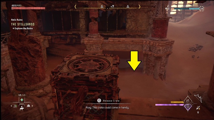 Your next objective is to climb the spiraling staircase to the upper floor - Horizon Forbidden West: Go Big - how to get? - Ornaments - Horizon Forbidden West Guide