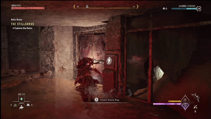 Once the water level rises, head to the key - Horizon Forbidden West: Go Big - how to get? - Ornaments - Horizon Forbidden West Guide