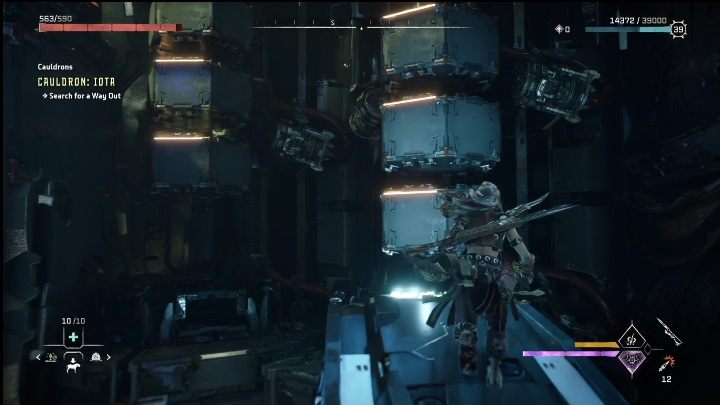 It's time for another climbing section - Horizon Forbidden West: Cauldron IOTA (Salt Bite) - location, walkthrough - Salt Bite - Horizon Forbidden West Guide