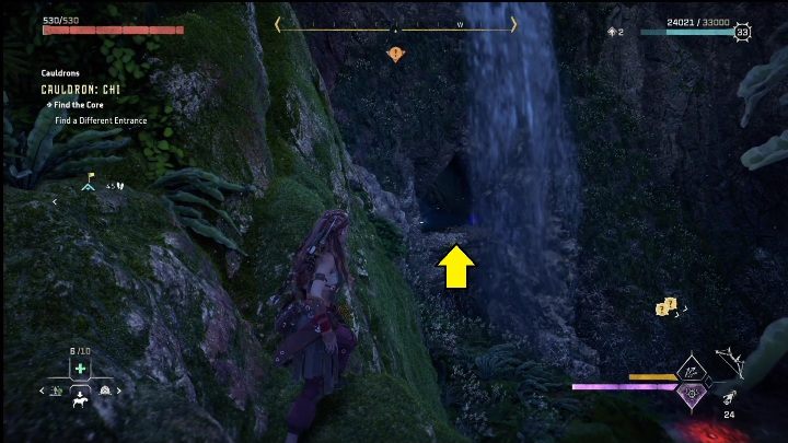 This time, the path forward doesn't lead through the cauldron gate - Horizon Forbidden West: Cauldron CHI (The Stand of the Sentinels) - location, walkthrough - The Stand of the Sentinels - Horizon Forbidden West Guide