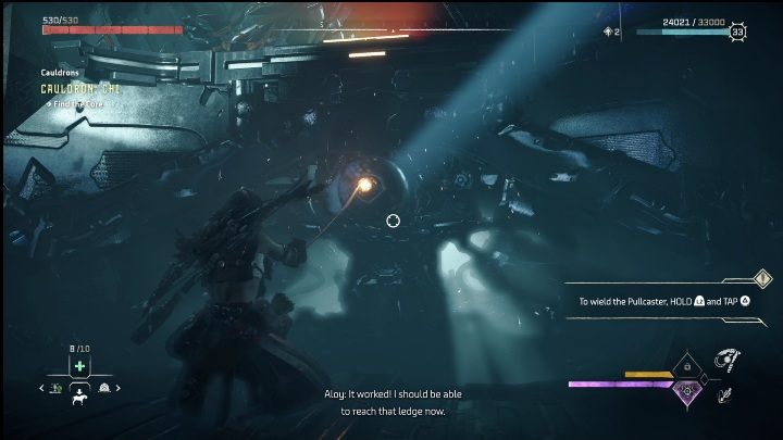 A new mechanic will be introduced to you - Horizon Forbidden West: Cauldron CHI (The Stand of the Sentinels) - location, walkthrough - The Stand of the Sentinels - Horizon Forbidden West Guide