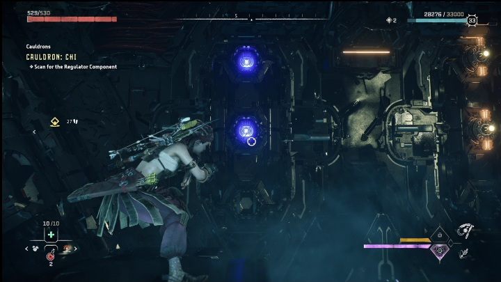 You will see containers that are already familiar to you - Horizon Forbidden West: Cauldron CHI (The Stand of the Sentinels) - location, walkthrough - The Stand of the Sentinels - Horizon Forbidden West Guide