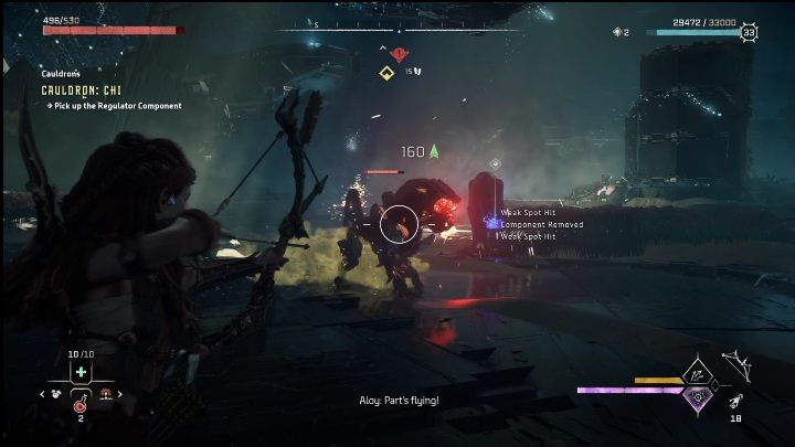 During this action, you may be interrupted by opponents - Horizon Forbidden West: Cauldron CHI (The Stand of the Sentinels) - location, walkthrough - The Stand of the Sentinels - Horizon Forbidden West Guide