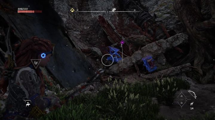 To get this collectible, use the Pullcaster on the two grates - Horizon Forbidden West: Black Boxes - locations - Secrets & Collectibles - Horizon Forbidden West Guide