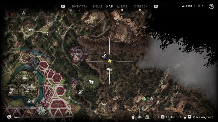 This box can be found in the northern area of Cinnabar Sands - Horizon Forbidden West: Black Boxes - locations - Secrets & Collectibles - Horizon Forbidden West Guide