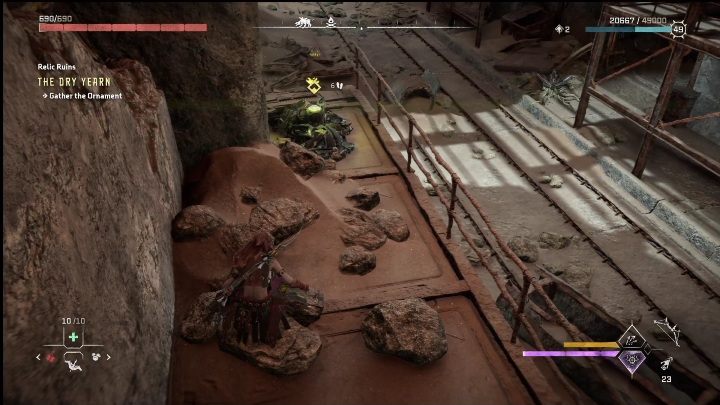 Once you reach the top you're almost done - Horizon Forbidden West: Stanfort Days - how to get? - Ornaments - Horizon Forbidden West Guide