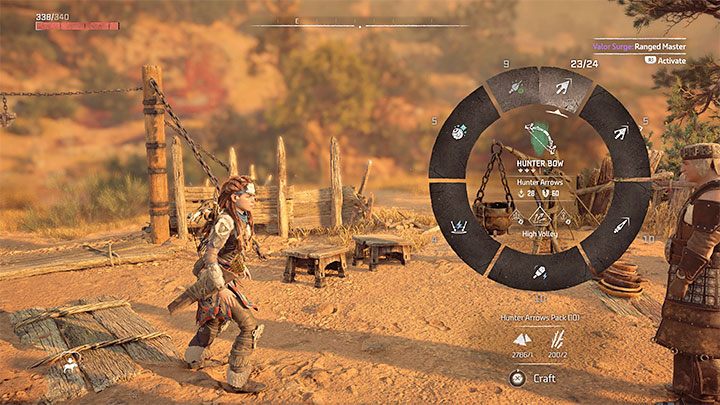You can refill ammo at any moment, even during battles - Horizon Forbidden West: How to refill ammo (arrows, bullets, bombs)? - Combat - Horizon Forbidden West Guide
