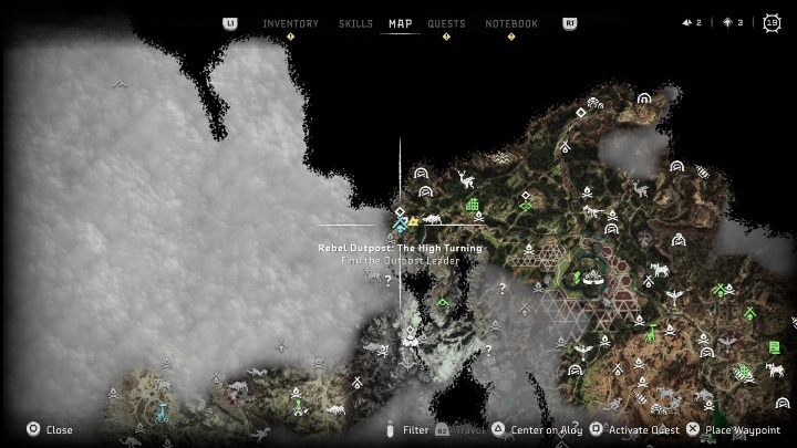 4 - Horizon Forbidden West: Rebel camps and outposts (Cinnabar Sands) - all locations - Cinnabar Sands - Horizon Forbidden West Guide