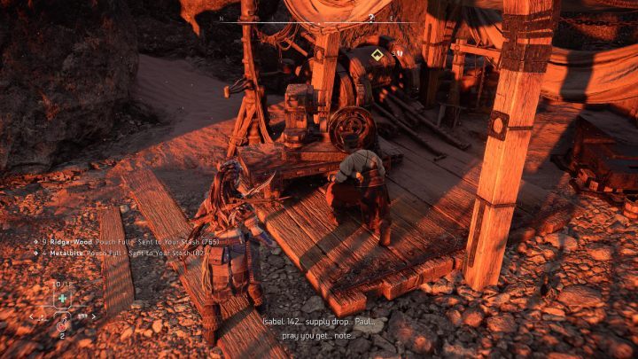 Once you have eliminated the threat, approach the Oseram and talk to her - Horizon Forbidden West: Signal Spike - walkthrough - Side quests - Horizon Forbidden West Guide