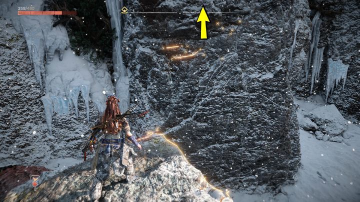 Keep climbing the mountain - Horizon Forbidden West: Signal Spike - walkthrough - Side quests - Horizon Forbidden West Guide