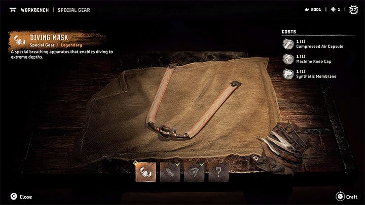 During The Sea of Sands quest Aloy will meet some allies who'll help her acquire the Diving Mask blueprint - Horizon Forbidden West: How to get Diving Mask? - Exploration - Horizon Forbidden West Guide