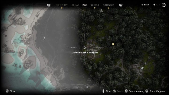 Reward: none - Horizon Forbidden West: Rebel camps and outposts (The Stand of the Sentinels) - locations - The Stand of the Sentinels - Horizon Forbidden West Guide