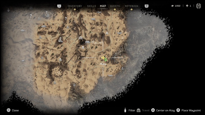 Reward: none - Horizon Forbidden West: Rebel camps and outposts (The Stillsands) - locations - Stillsands - Horizon Forbidden West Guide