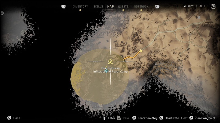 3 - Horizon Forbidden West: Rebel camps and outposts (The Stillsands) - locations - Stillsands - Horizon Forbidden West Guide