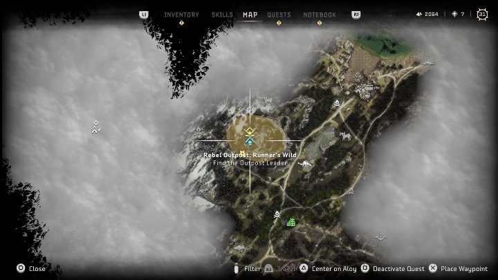 Reward: none - Horizon Forbidden West: Rebel camps and outposts (Salt Bite) - locations - Salt Bite - Horizon Forbidden West Guide