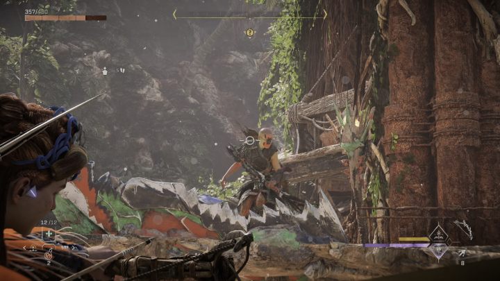 Then scan the area and tag all of the rebels - Horizon Forbidden West: Blood for Blood - walkthrough - Side quests - Horizon Forbidden West Guide