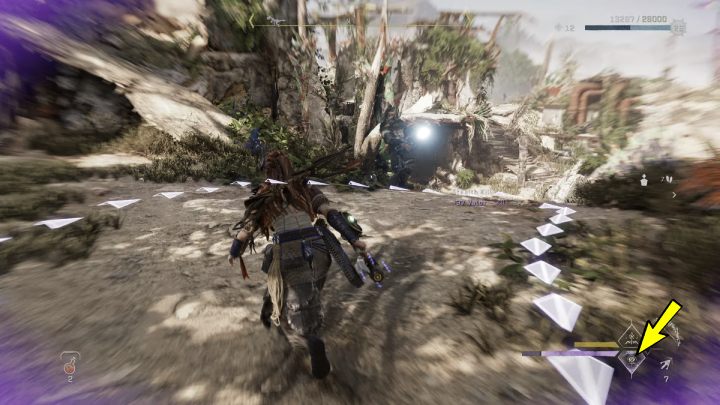 The rebel leader is at the back of the camp - Horizon Forbidden West: Blood for Blood - walkthrough - Side quests - Horizon Forbidden West Guide