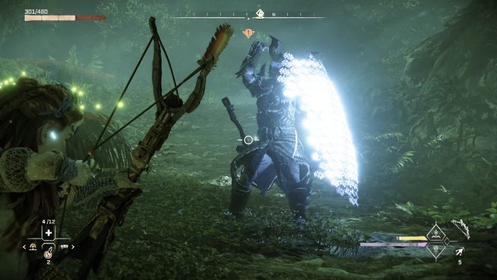 The rebels will attack Aloy in front of the campfire - Horizon Forbidden West: Blood for Blood - walkthrough - Side quests - Horizon Forbidden West Guide