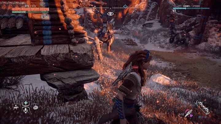 Both dummies are near the west gate - Horizon Zero Dawn: Grazer dummies - where to find? - FAQ - Horizon Zero Dawn Guide, Walkthrough