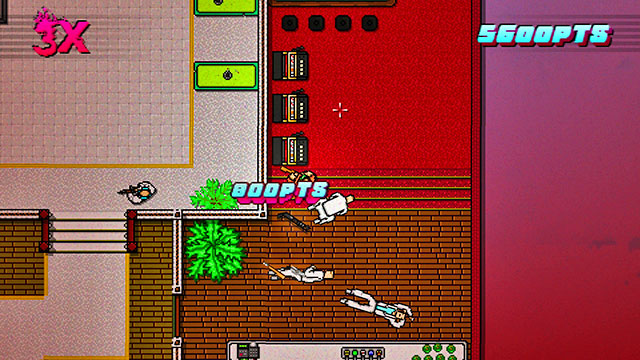 Go upstairs - Scene 5 - First Trial - Act 2 - Rising - Hotline Miami 2: Wrong Number - Game Guide and Walkthrough