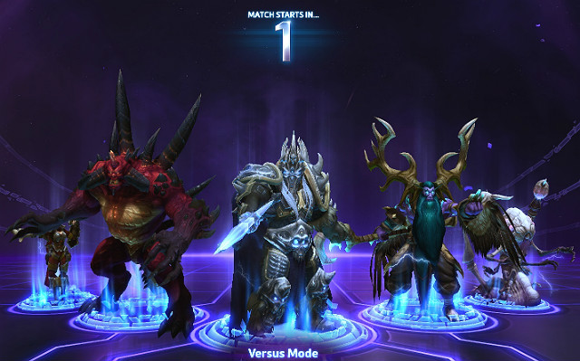 When the wait is over, the game will start in 5 seconds - Starting the game - How to start - Heroes of the Storm - Game Guide and Walkthrough