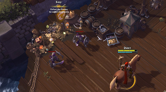 You can get Doubloons by killing Pirates - Blackhearts Bay - Types of battlegrounds - Heroes of the Storm - Game Guide and Walkthrough