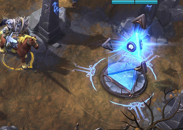 You can capture them just like mercenary camps and shrines, just stand near them and wait until the progress bar is full - Cursed Hollow - Types of battlegrounds - Heroes of the Storm - Game Guide and Walkthrough