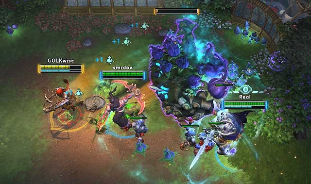 All Horrors (including the Boss) drop seeds that you have to collect to summon Garden Terror - a green monster that will wreak havoc on the enemy - Garden of Terror - Types of battlegrounds - Heroes of the Storm - Game Guide and Walkthrough