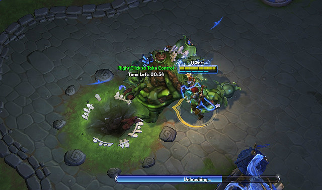 Garden Terror will switch places with the hero that summons him - Garden of Terror - Types of battlegrounds - Heroes of the Storm - Game Guide and Walkthrough