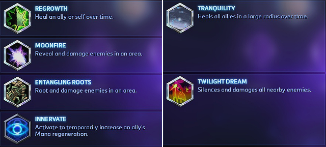 Malfurion is a typical Support who can attack from a distance - Malfurion - Heroes to start with - Heroes of the Storm - Game Guide and Walkthrough