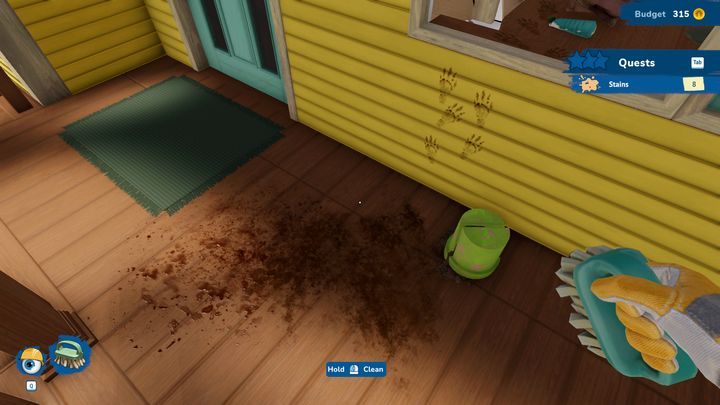 Nobody likes filth, especially if the whole apartment has seen better days - House Flipper 2: Renovating Actions - Basics - House Flipper 2 Guide