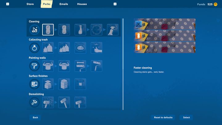 Perk points are gained with spending time with a given tool or action - House Flipper 2: List of Perks - Basics - House Flipper 2 Guide