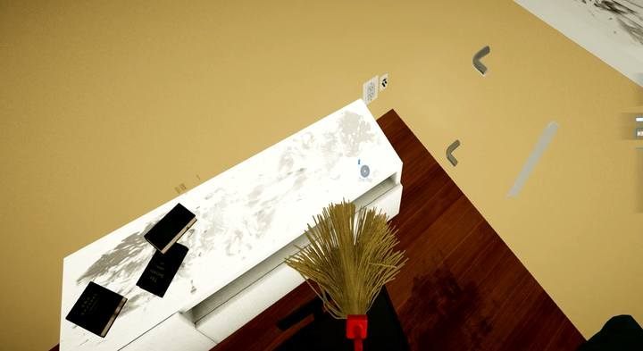 You can clean stains with the mop. - Types of construction works in House Flipper game - Basics of the House Flipper game - House Flipper Game Guide