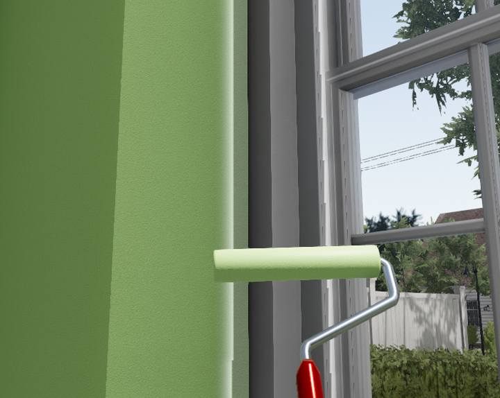 Contrary to appearances, painting a room completely is a trivial problem, although it often appears in House Flipper - FAQ | Basics of the game | House Flipper - Basics of the House Flipper game - House Flipper Game Guide