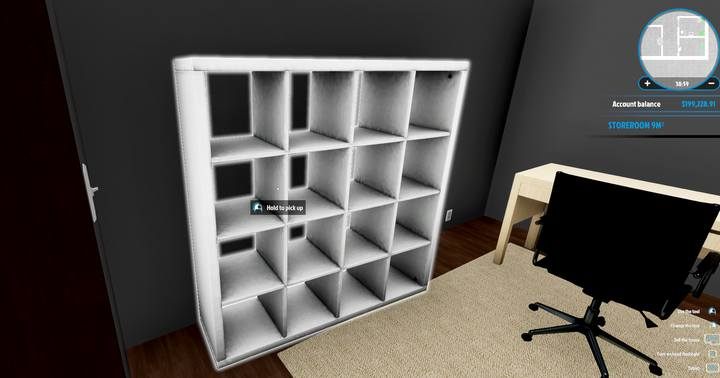 Despite placing a bookcase in Kalls room, it did not become an office - although it should. - FAQ | Basics of the game | House Flipper - Basics of the House Flipper game - House Flipper Game Guide
