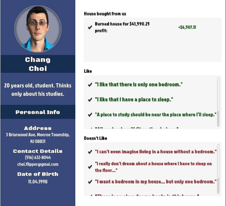 Chang Choi - Chang Choi | House Flipper Game - Free mode - House Flipper Game Guide