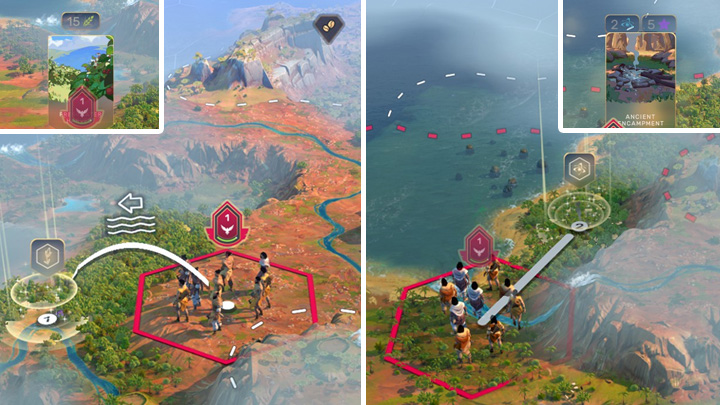 Curiosities, i.e. bonuses scattered around the map, can provide food, science or influence points. - Humankind: Beginners Guide - first turns - Basis - Humankind Guide