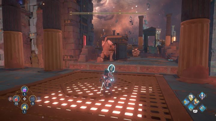 Continue travelling along the path - Immortals Fenyx Rising: Dark Arts - walkthrough - Hephaestus quests - Immortals Fenyx Rising Guide