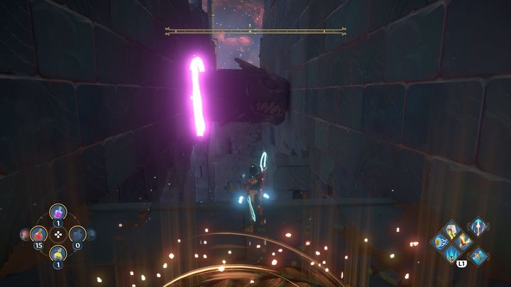 Once you're on the other side, you'll unlock the checkpoint - Immortals Fenyx Rising: Dark Arts - walkthrough - Hephaestus quests - Immortals Fenyx Rising Guide