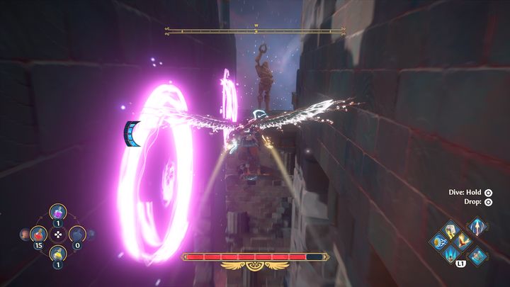 Reach the other end to unlock the checkpoint - Immortals Fenyx Rising: Dark Arts - walkthrough - Hephaestus quests - Immortals Fenyx Rising Guide