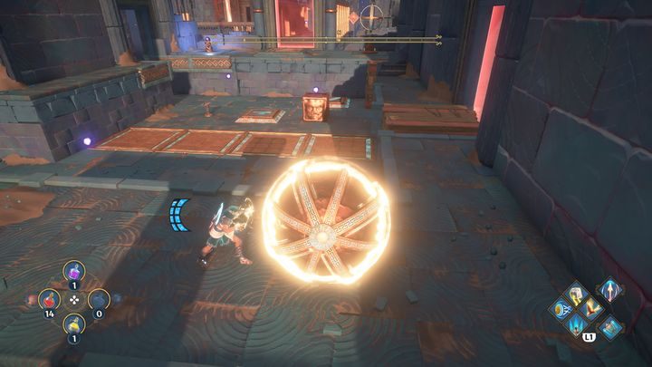 Leave the ball for a moment - Immortals Fenyx Rising: Dark Arts - walkthrough - Hephaestus quests - Immortals Fenyx Rising Guide