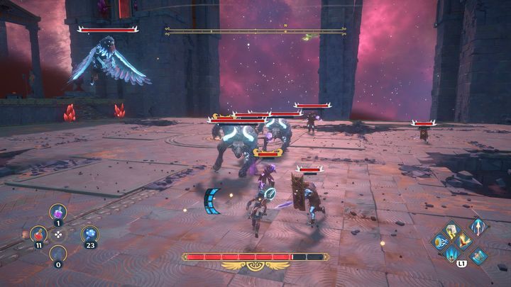 Thanks to this, the main door will be opened - go through them - Immortals Fenyx Rising: The Spiders Web - walkthrough - Main missions - Immortals Fenyx Rising Guide