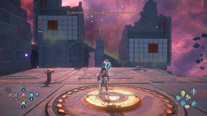 A little further, there is a similar location with a similar task - Immortals Fenyx Rising: The Spiders Web - walkthrough - Main missions - Immortals Fenyx Rising Guide