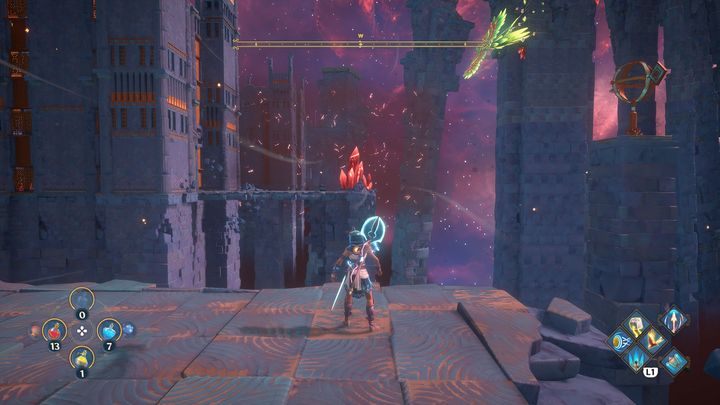 Then fly to the place where you destroyed two seeds - Immortals Fenyx Rising: The Spiders Web - walkthrough - Main missions - Immortals Fenyx Rising Guide