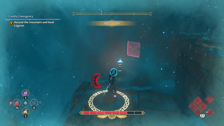 The task is troublesome due to the low temperature - Immortals Fenyx Rising: Chests (Kings Peak) - map, list - The royal summit - Immortals Fenyx Rising Guide