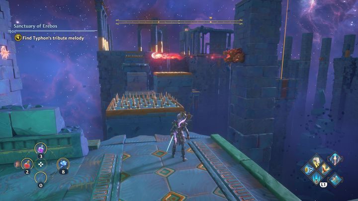 The rest of the course works similarly - Immortals Fenyx Rising: Pecking Orders - walkthrough - The tasks of Ares - Immortals Fenyx Rising Guide