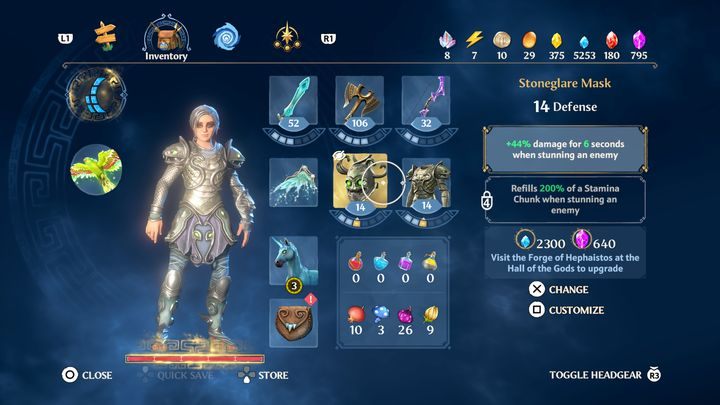 Yes, in Immortals Fenyx Rising the gameplay mechanics allow you to create character builds that will strengthen your character in specific areas of your choice - Immortals Fenyx Rising: Tips for beginners - Basics - Immortals Fenyx Rising Guide