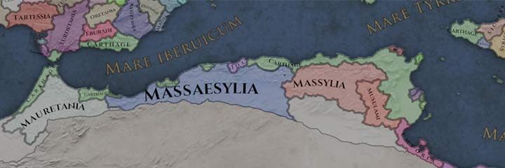 Carthage starts in a fairly strong position - Carthage nation - how to play in Imperator Rome? - Nations - Imperator Rome Guide