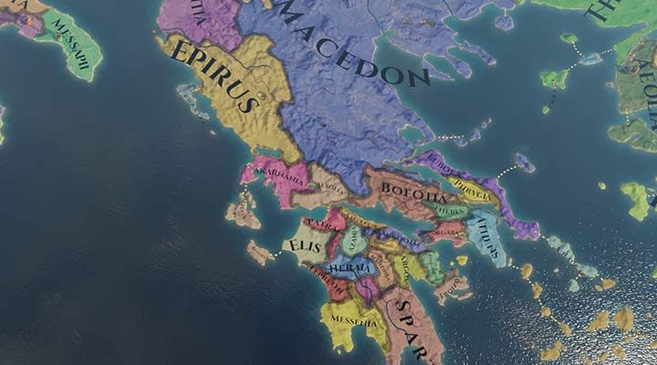 Macedon is not as strong as it was after the fall of Alexander the Great - Macedonia nation - how to play in Imperator Rome? - Nations - Imperator Rome Guide